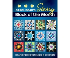 KNYGA Bookshop Carol Doak's Starry Block of the Month