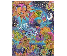 KNYGA Bookshop Celestial Magic (Whimsical Creations) Ultra Lined Hardback Journal (Wrap Closure)