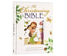 KNYGA Bookshop Christening Bible (Baltas)