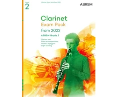 KNYGA Clarinet Exam Pack from 2022, ABRSM Grade 2