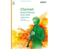 KNYGA Clarinet Exam Pieces from 2022, ABRSM Grade 6