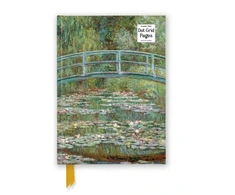 KNYGA Bookshop Claude Monet: Bridge over a Pond of Vanduo Lilies (Foiled Dot Grid Journal)