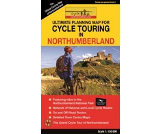 KNYGA Bookshop Cycle Touring Map of Northumberland - REV.3