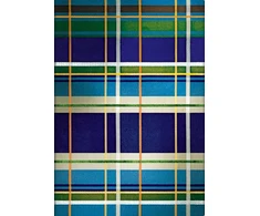 KNYGA paperblanks Davenport (Mad for Plaid) Midi Lined Hardcover Journal (Elastic Band Closure)