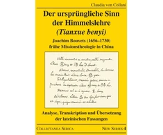 KNYGA Claudia Von Collani Der ursprungliche Sinn der Himmelslehre (Tianxue benyi)