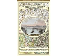 KNYGA Mapseeker Publishing Devon 1611 - 1836 - Fold Up Map that features a collection of Four Historic Maps, John Speed's County Map 1611, Johan Blaeu's County Map of 1648, Thomas Moules County Map of 1836 and a Plan of Exeter 1851 by John Tallis.