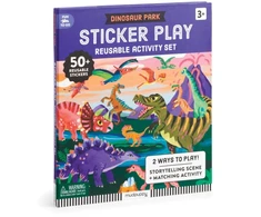 KNYGA Bookshop Dinosaur Park Sticker Play Reusable Activity Set