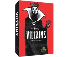 KNYGA Bookshop Disney Villains Postcard Box