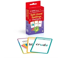 KNYGA Bookshop DK Super Phonics Split Vowel Spellings Card Game