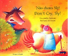 KNYGA Bookshop Don't Cry Sly in Portuguese and English