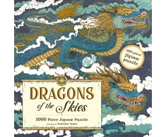 KNYGA Bookshop Dragons of the Skies: 1000 piece jigsaw puzzle