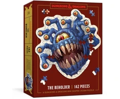 KNYGA Official Dungeons &amp; Dragons Licensed Dungeons &amp; Dragons Mini Shaped Jigsaw Puzzle: The Beholder Edition