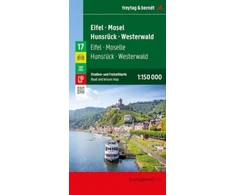 KNYGA Bookshop Eifel - Moselle - Hunsruck - Westerwald Road and Leisure Map