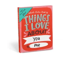 KNYGA Bookshop Em &amp; Friends About You Book Fill in the Love Fill-in-the-Blank Book &amp; Gift Journal