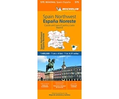 KNYGA Bookshop Espana Noroeste : Castilla y Leon, Madrid- Michelin Regional Map 575