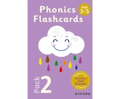 KNYGA Bookshop Essential Letters and Sounds Phonics Flashcards Pack 2