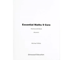 KNYGA Bookshop Essential Maths 9 Core Homework Answers