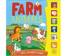 KNYGA Bookshop Farm Animals Sound Board Book