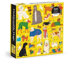 Dėlionė Bookshop Fashionable Dogs 500 Piece Puzzle