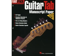 KNYGA Bookshop FastTrack - Guitar Tab Manuscript Paper