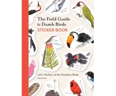 KNYGA Bookshop Field Guide to Dumb Birds Sticker Book