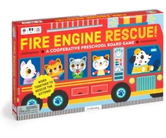 KNYGA Bookshop Fire Engine Rescue! Cooperative Board Game