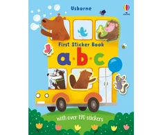 KNYGA Bookshop First Sticker Book abc