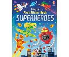KNYGA Bookshop First Sticker Book Superheroes