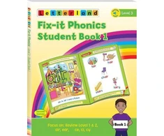 KNYGA Bookshop Fix-it Phonics - Level 3 - Student Book 1 (2nd Edition)