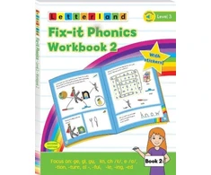 KNYGA Bookshop Fix-it Phonics - Level 3 - Workbook 2 (2nd Edition)