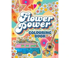 KNYGA Tansy Willow Flower Power Colouring Book