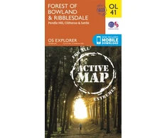 KNYGA Bookshop Forest of Bowland &amp; Ribblesdale, Pendle Hill, Clitheroe &amp; Settle