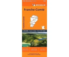 KNYGA Bookshop Franche-Comte - Michelin Regional Map 520