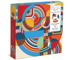 KNYGA Bookshop Frank Lloyd Wright Hoffman House Rug 500 Piece Puzzle with Shaped Pieces