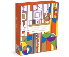 KNYGA Bookshop Frank Lloyd Wright Saguaro Cactus and Forms Paint By Number Kit