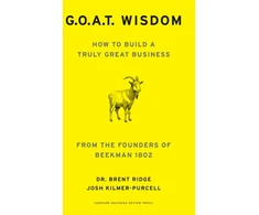 KNYGA Bookshop G. O. A. T. Wisdom