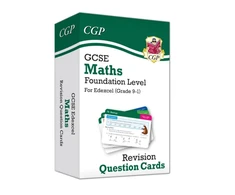 KNYGA Bookshop GCSE Maths Edexcel Revision Question Cards - Foundation