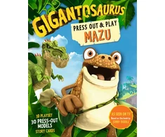 KNYGA Cyber Group Studios Gigantosaurus - Press Out and Play MAZU