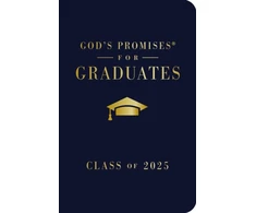 KNYGA Bookshop God's Promises for Graduates: Class of 2025 - Navy NKJV