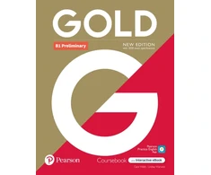KNYGA Bookshop Gold 6e B1 Preliminary Student's Book with Interactive eBook, Digital Resources and App