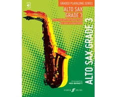 KNYGA Ned Bennett Graded Playalong Series: Alto Saxophone Grade 3