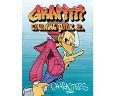 KNYGA Bookshop Graffiti Coloring Book 2: Characters