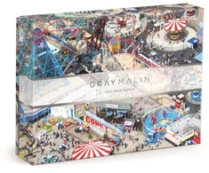 Dėlionė Bookshop Gray Malin 1000 piece Puzzle Coney Island