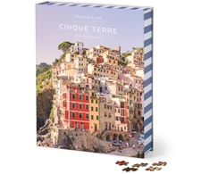 KNYGA Bookshop Gray Malin Cinque Terre 1000 Piece Book Puzzle