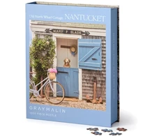 KNYGA Bookshop Gray Malin Nantucket 1000 Piece Book Box Puzzle