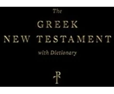 KNYGA Bookshop Greek New Testament, Produced at Tyndale House, Cambridge, with Dictionary