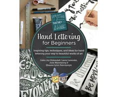 KNYGA Gabri Joy Kirkendall Hand Lettering for Beginners