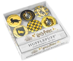 KNYGA Insight Editions Harry Potter: Hufflepuff Glass Magnet Set