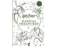 KNYGA Bookshop Harry Potter Magical Creatures Postcard Colouring Book