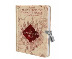 KNYGA Bookshop Harry Potter: Marauder's Map Lock and Key Diary
